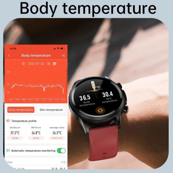 Diabetes Watch ECG Monitor